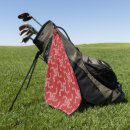 Search for new year golf towels Red