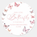 Search for butterfly 1st birthday stickers Our little butterfly