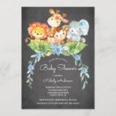 Recherche de sweet baby boy shower invitations Jungle