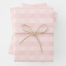Search for pink plaid wrapping paper Baby girl