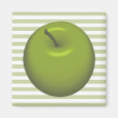 Recherche de vert de rayure magnets Fruits
