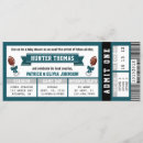 Search for sports ticket baby shower invitations All star