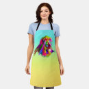 Search for white lion aprons Design