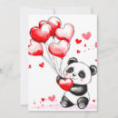 Search for love panda invitations Bear
