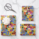 Search for best friend wrapping paper Pattern
