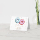 Recherche de donut thank you cards Aquarelle
