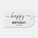 Search for happy birthday gift tags Minimalist