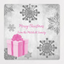 Recherche de pink christmas stickers Flocons de neige
