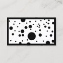 Search for spotted business cards Modern