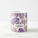 Search for purple leaves mugs Pattern