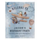 Search for airplane birthday posters Boy