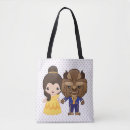 Search for beauty and the beast tote bags Cute