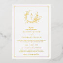 Search for real gold foil invitations Calligraphy