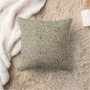 Recherche de broderie florale coussins William morris