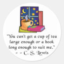 Search for books and tea stickers Teacher