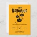 Search for scary bats invitations Costumes and cocktails