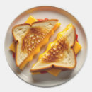 Recherche de humour fromage autocollants Sandwich au fromage grillé