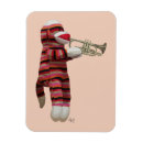 Recherche de trompette magnets Singe