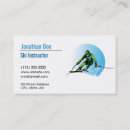 Search for ski instructor business cards Sport