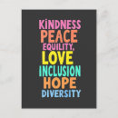 Search for kindness card postcards Peace
