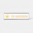 Search for unique name plates Elegant