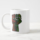 Search for pan african mugs Black