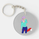 Search for girls keychains Blue
