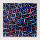 Recherche de motif de triangle puzzles Abstrait