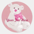 Search for white bear stickers Its a girl