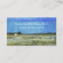 Recherche de peinture de paysage cartes visite Bleu