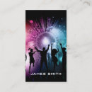 Recherche de boîte de nuit cartes visite Jockey de disque