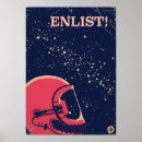 Recherche de vintage space posters Astronaut