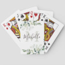 Recherche de esthétique jeux de cartes Monogrammé