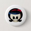 Recherche de fille de crâne badges Crânes