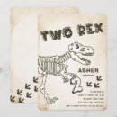 Search for two rex birthday invitations Boy