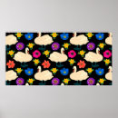 Recherche de motif fleurs posters Oiseau