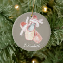 Search for ballet slippers ornaments Ballerina