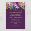 Search for winter wedding anniversary invitations Floral
