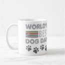 Search for worlds best dog dad mugs Fur baby