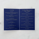 Search for ceremony programs wedding invitations Blue