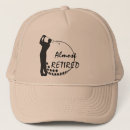 Recherche de golfeur de golf casquettes Retraité