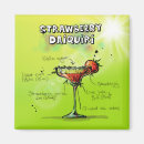 Search for bar drinks magnets Watercolor
