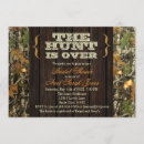 Search for camo bridal shower invitations The hunt is over