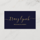 Search for navy and gold business cards Minimal