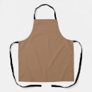Search for plain brown aprons Trendy