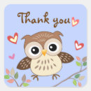 Search for blue bird illustration stickers Owl