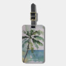 Search for hawaiian luggage tags Palm tree