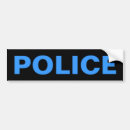 Recherche de police voiture autocollants Bleu