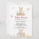 Recherche de lapin vert invitations Vintage