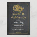 Search for masquerade sweet 16 invitations Ball